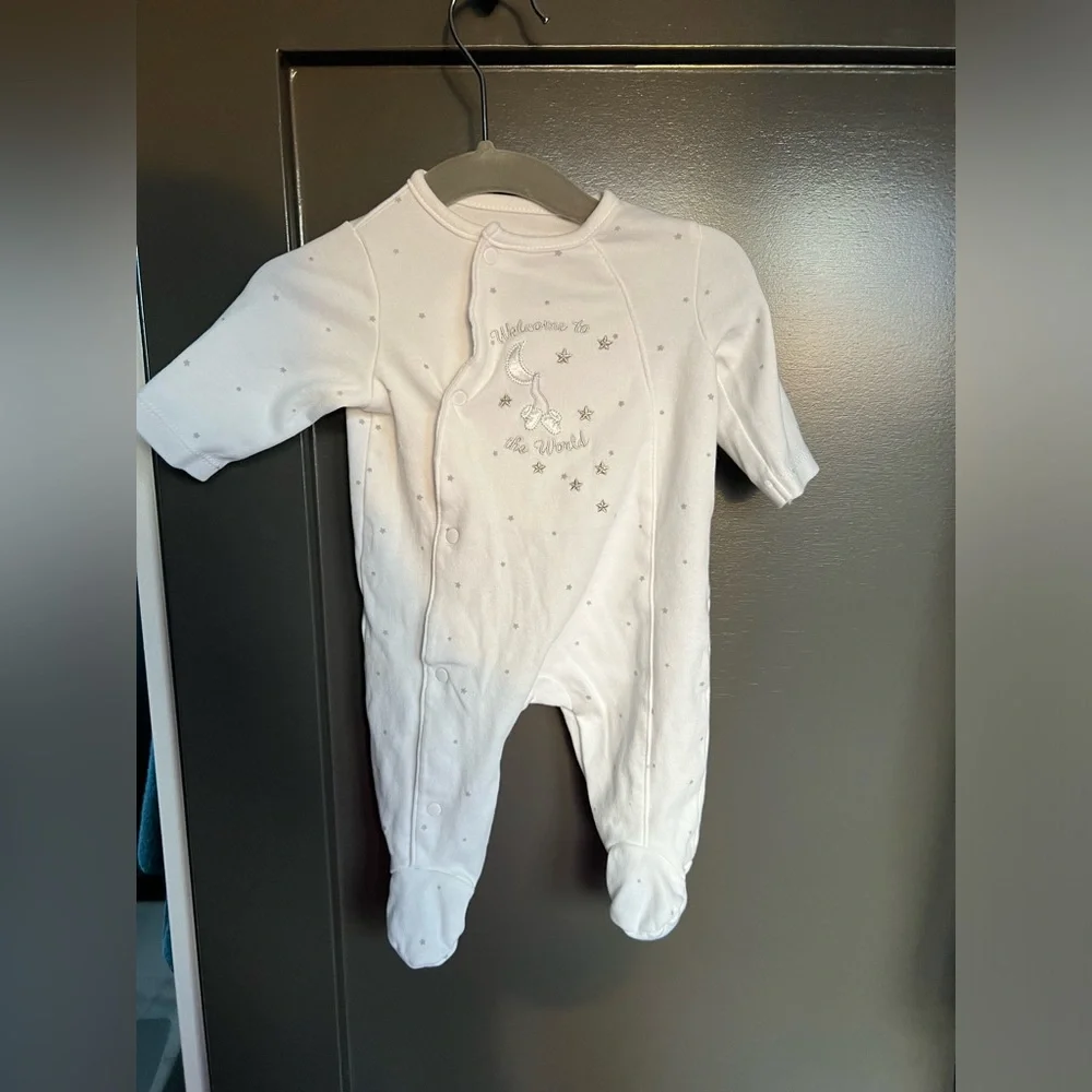 NWOT Little Me Newborn Onesie